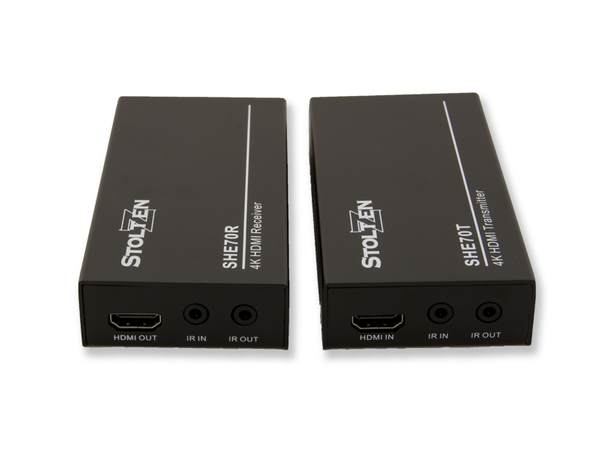 Stoltzen SHE70K HDbaseT Kit Poc IR 70 mtr| receiver is poweRed from transmi