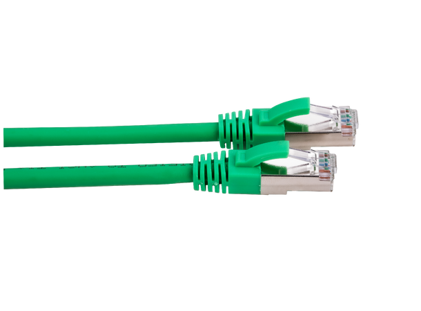LinkIT S/FTP Patch Cat.6a Green 30m AWG 26/7 | LSZH | Snagless