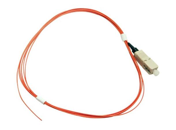 LinkIT Fiber pigtail OM1 62.5/125 SC 2m LSZH Easy strip MM OM1 orange